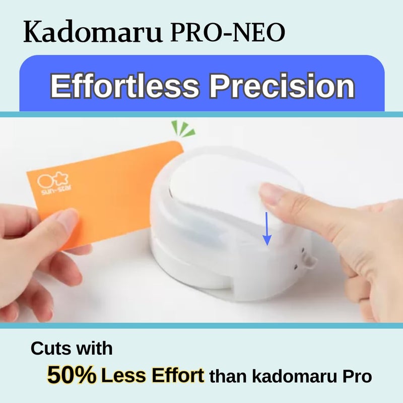 Sunstar Stationery Corner Cutter Kadomaru PRO NEO White with Authentic Hologram US, EU Only - Image 3